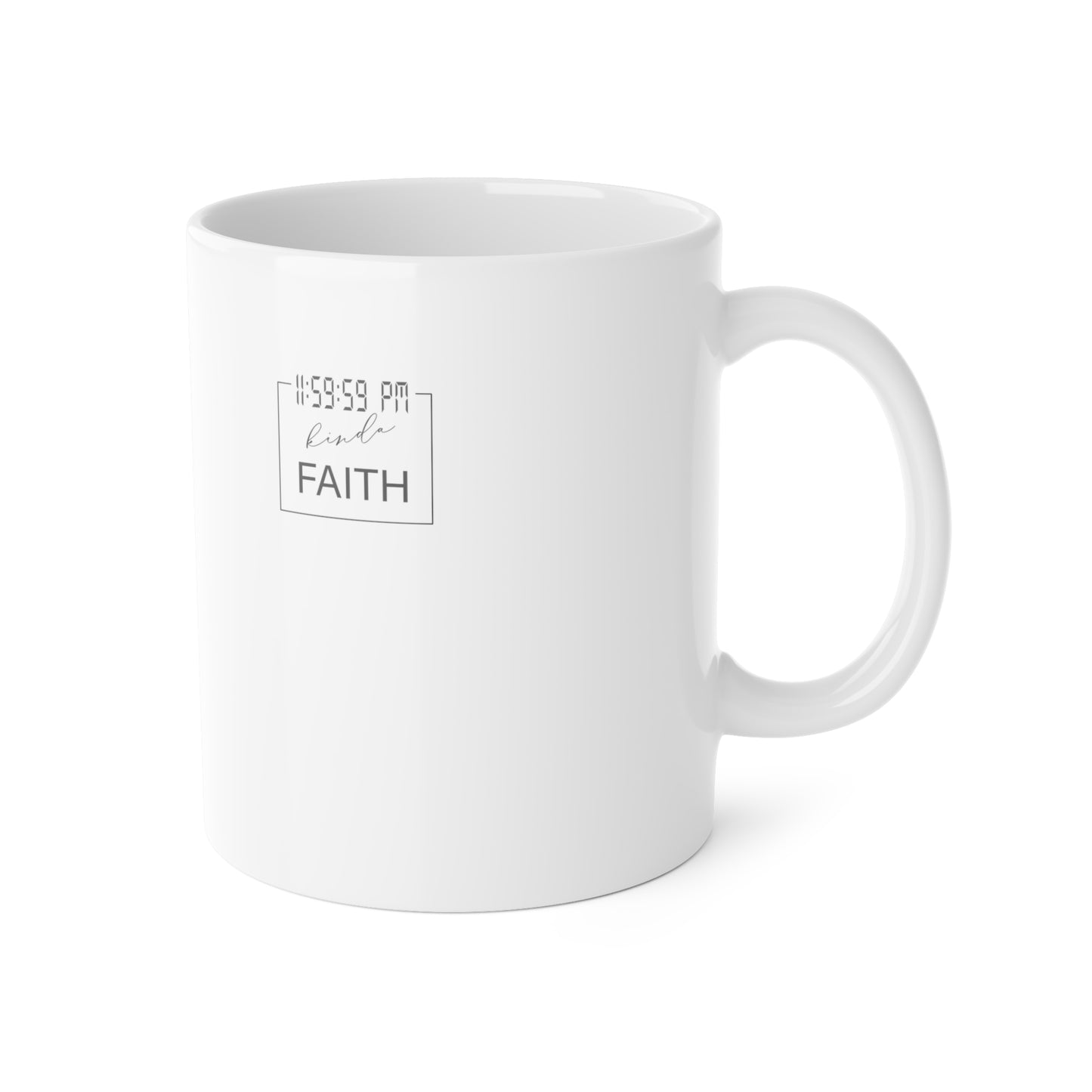 White Ceramic Mug, 11oz