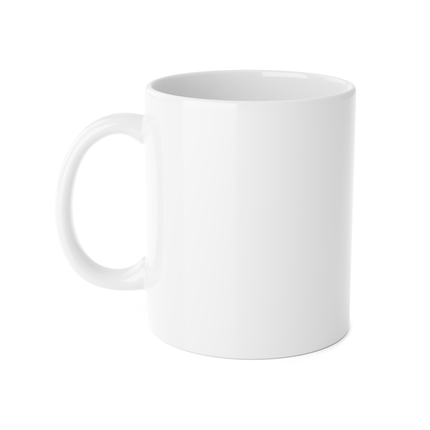 White Ceramic Mug, 11oz